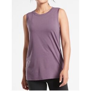 Athleta Purple Sleeveless Tank Top Casual‎ Activewear Women's Size M